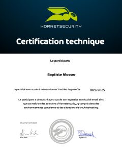 certification cybersécurité