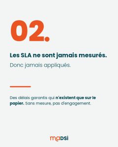 Coût infogérance